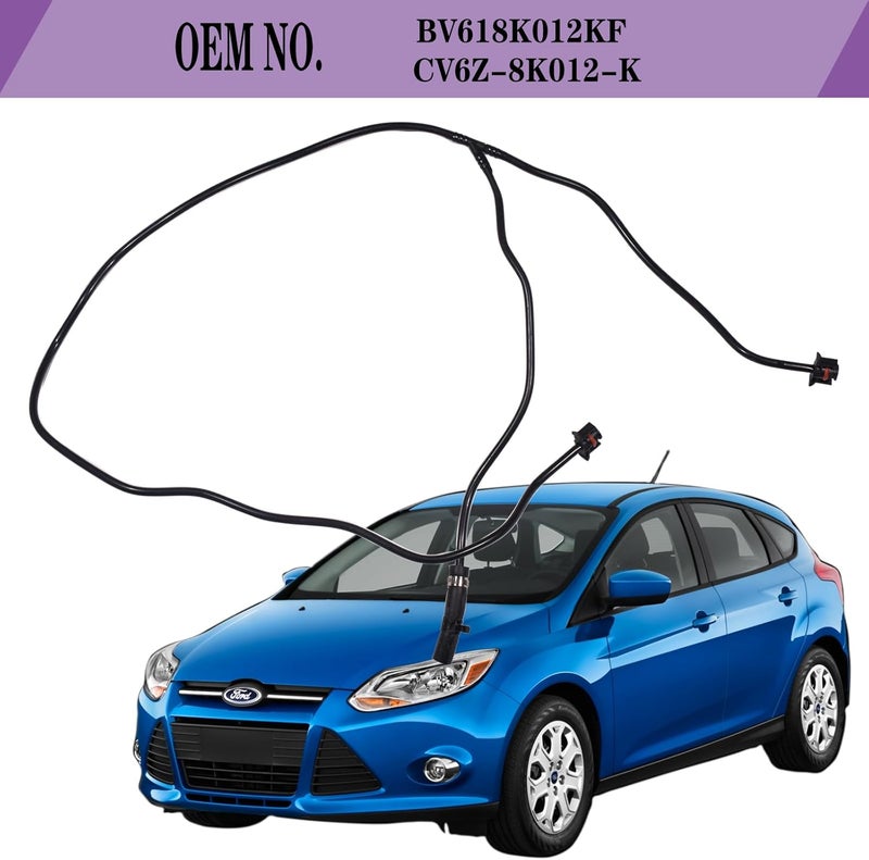 LYNSHINE CV6Z-8K012-K For Ford Focus Radiator Reservoir Hose 2.0 2012 2013 2014 2015 2016 2017 2018 12 13 14 15 16 17 18 Engine Coolant Reservoir Hose 2.0L CV6Z8K012K 626653 626-653 BV618K012KF - Image 3